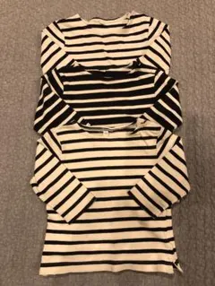 無印良品　ボーダー　長袖