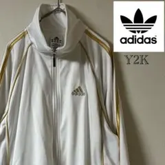 Y2K adidas（アディダス）トラックジャケット/L/ホワイト