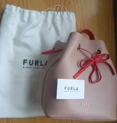 フルラ FURLA コスタンザ 巾着 ハンドバッグ ショルダーバッグ 2way