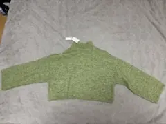 起毛カラーニット