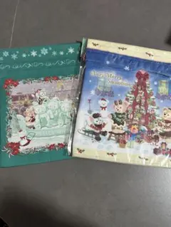 クリスマスダッフィー巾着2点セット