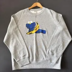 ユニクロ　KAWS + WARHOL グレー スウェット M