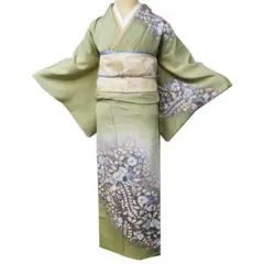 訪問着 着物 中古 正絹 袷 桐屋 身丈162.5cm M A1048-11 - メルカリ