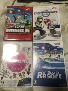 Wiiソフト4本セット