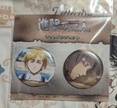 進撃の巨人　ジャケット柄　ランダム缶バッジ　アニ&ライナー&ベルトルト 進撃の巨人 ジャケット柄 ランダム缶バッジ アニ&ライナー&ベルトルト