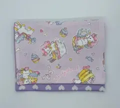 P160 ハンドメイド　移動ポケット　ユニコーン　紫