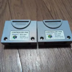 任天堂 Nintendo64 コントローラーパック　2個