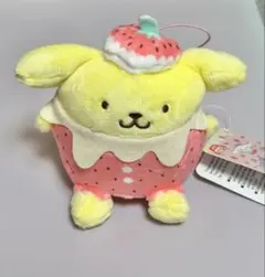 サンリオキャラクターズ　いちごみるくメルトマスコット　ポムポムプリン