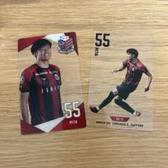クリアカード　北海道コンサドーレ札幌　宮大樹