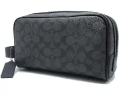 COACH ブラック クラッチバッグ