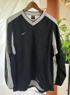 Nike ナイロンジャケット ブラック/ホワイト 難あり