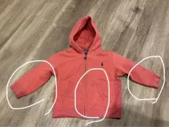 ラルフローレン フード付きトレーナー 90