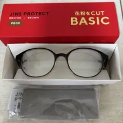 JINS PROTECT BASIC 2025 花粉対策 ボストン ブラウン