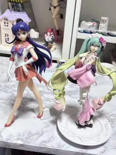 セーラーマーズとミク フィギュアセット