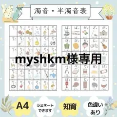 myshkm様専用