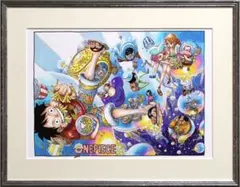ONE PIECE ワンピース 額装高精細複製原画 JF2025 クラゲ 正規品 ONE PIECE ワンピース 額装高精細複製原画 JF2025 クラゲ 正規品