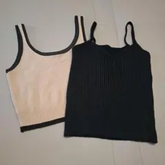 ニットキャミ 2点セット
