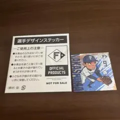 北海道日本ハムファイターズ 選手デザインステッカー 9 中島卓也
