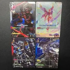 T*7様 ガンダムカードゲーム　LR +4枚セット T*7様 ガンダムカードゲーム LR 4枚セット - メルカリ
