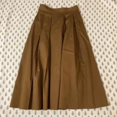 タグ付き　アナイ　フレア　タック　ロングスカート　36のサムネイル