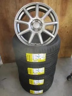 ラウフェン17インチタイヤホイールセット215/45R17プリウス等 - メルカリ