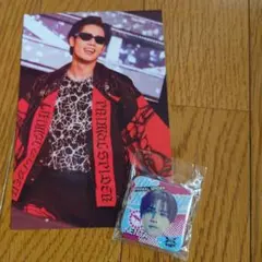 ランペ PRIMAL SPIDER プラスパ ポストカード 缶バッチ神谷健太