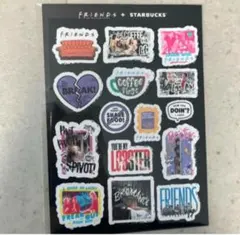 韓国限定フレンズ スターバックス コラボ シール