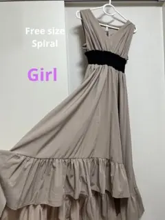 Spiral Girl Long Dress 今日だけ値下げしました