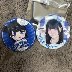 ツルネ カラ鉄 缶バッジ 藤原愁 2点セット - メルカリ