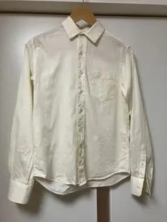 Fred Perry クリーム色 長袖シャツ