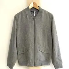 UR アーバンリサーチ ウールライク メルトンMA1 ブルゾン