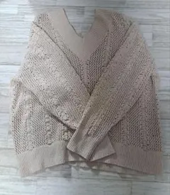 JOURNAL STANDARD relume ベージュニットセーター