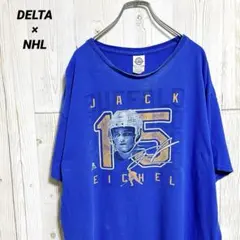 00s Y2K DELTA×NHL Jack Eichel オフィシャルT