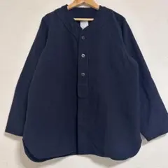 美品 エムエイチエル 25AW Felted wool セーラーカラー シャツ 美品 エムエイチエル 25AW Felted wool セーラーカラー シャツ - メルカリ