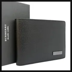 【新品】Burberry バーバリーブラックレーベル 二つ折り財布 ノバチェックのサムネイル