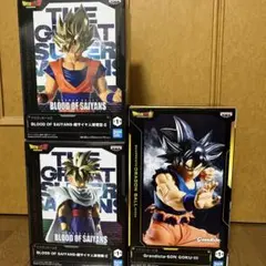 ドラゴンボール　悟空　悟飯　フィギュア　3点セットのサムネイル