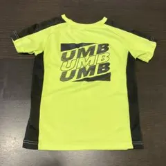 UMBRO 蛍光イエロー シャツ（前後リバーシブル）サイズ120