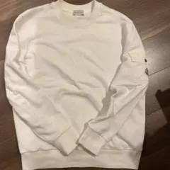 モンクレール　トレーナー　白　S
