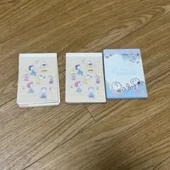 スヌーピーのメモ帳セット