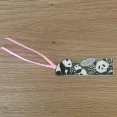 【アドベンチャーワールド】ジャイアントパンダ　オリジナルしおり　栞