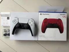 ジャンク品　プレステ5コントローラー ホワイト　PS5 ジョイスティック 修理