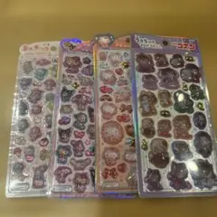 正規品　うるちゅるポップシール　4種セット