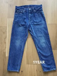 美品　ORDINARY FITS　オーディナリーフィッツ5ポケットアンクルデニムのサムネイル