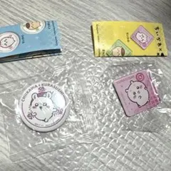 ちいかわ くら寿司 缶バッジ モモンガ マグネット ちいかわ