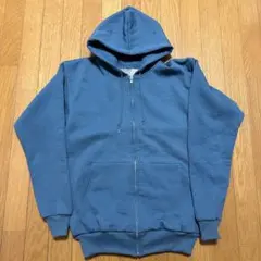 90s ジップパーカー　ダブルフェイス　サーマル　PLUMA vintage