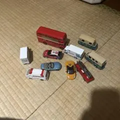 ミニカー 10台セット バス・スポーツカーなど