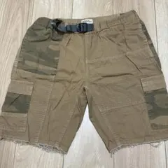 ALPHA INDUSTRIES カーキ 迷彩ショートパンツのサムネイル