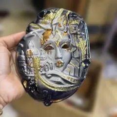 7月限定50%割引】現地購入品 油彩画 ヴェネツィアの風景 仮面付き
