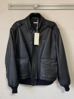 ▪️トゥモローランド edition クラッシュレザー A-2ジャケット 未使用