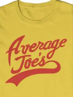 Average Joes T-Shirt Dodgeball 黄色　イエロー